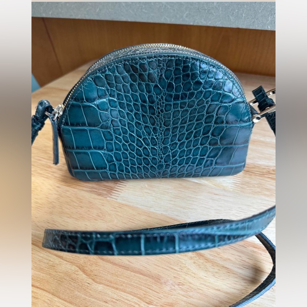 & other stories leather crossbody bag